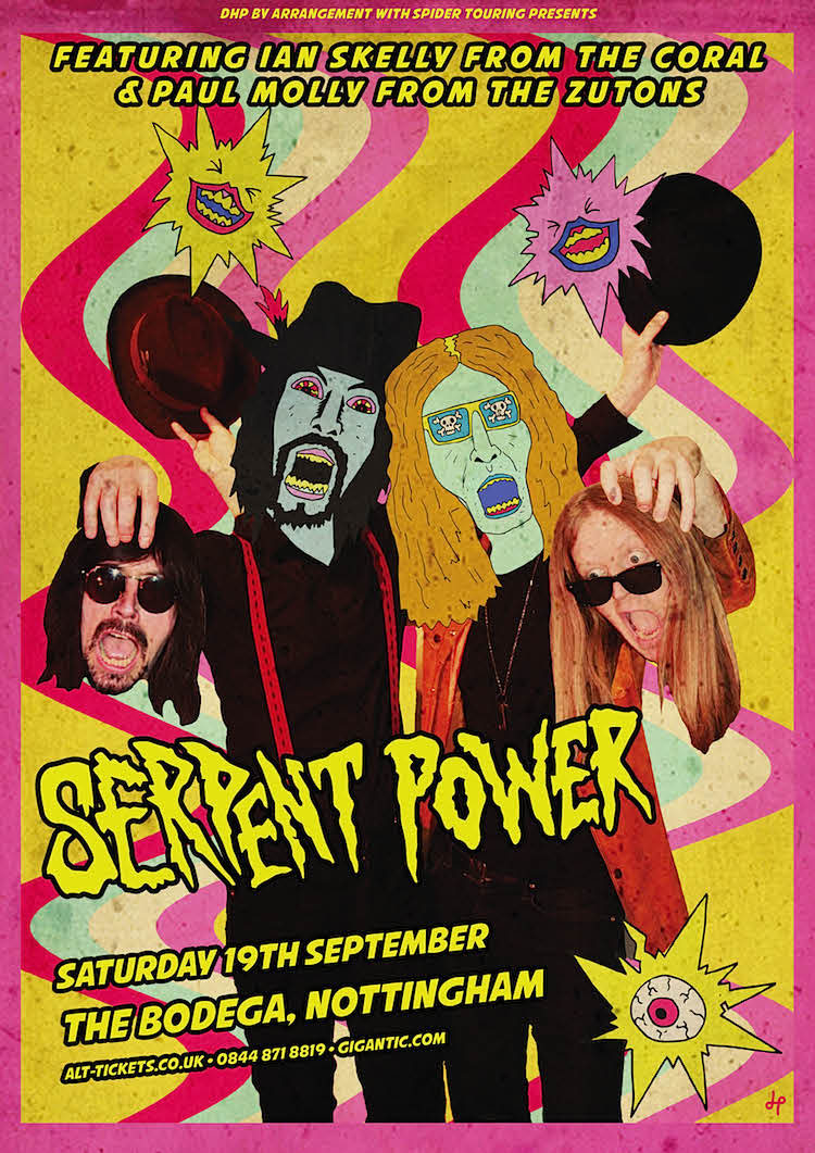 SERPENT POWER gig poster image